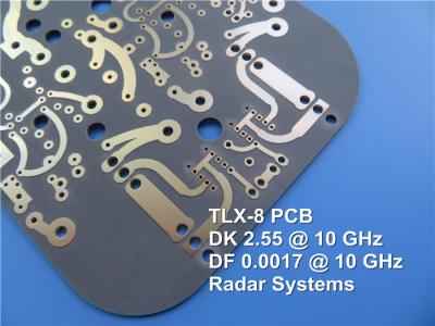 China Double Sided PCB Built On 20mil Rogers TC350 With Immersion Gold for Filters and Couplers. for sale