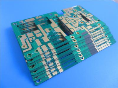 China Rogers Microwave PCBs Built on 60mil 1.524mm TMM10 with Immersion Gold for Patch Antennas for sale