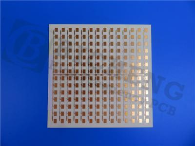 China Double Layer Rogers PCB Built on 12.7mil RO4003C LoPro Reverse Treated Foil for High Speed Back Planes for sale