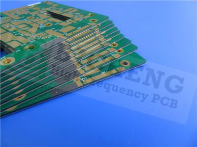 China IsoClad 917 High Frequency PCB on 20mil (0.508mm) Substrate with Immersion Gold and Green Solder Mask for sale