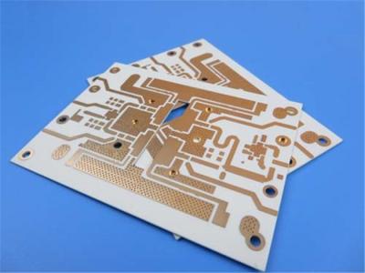 China Double Sided Rogers PCB Built on 32mil (0.813mm) RO4003C High Frequency Material with Immersion Gold for sale