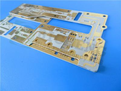 China Conformal antennas use 2-layer 15-millimeter IsoClad 933 PCB substrates without blind vias for sale