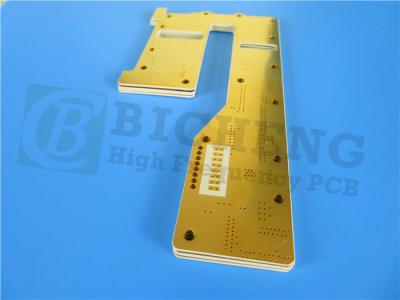 China Teflon Diclad 527, electroless nickel immersion gold, double-sided copper, and high frequency pcb materials for sale