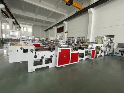 China PP LDPE Plastic Bag Making Machine 80pcs/Min Side Sealing Bag Making Machine for sale