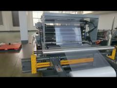 Sanitary  Napkin Flat Bag Making Machine With Cold Cutting