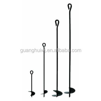 China Repair Powder Coated Propeller Earth Auger Ground Anchor for sale