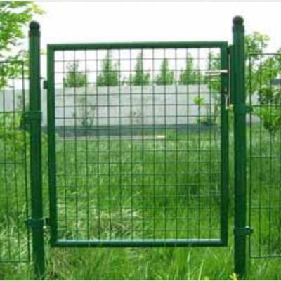 China Easily Assembled Europe Type Garden Fence Metal Garden Gate for sale