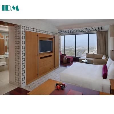 China Factory IDM-632 Custom Large Five Star Modern Hotel Bedroom Furniture Modern For Hilton Hotel for sale