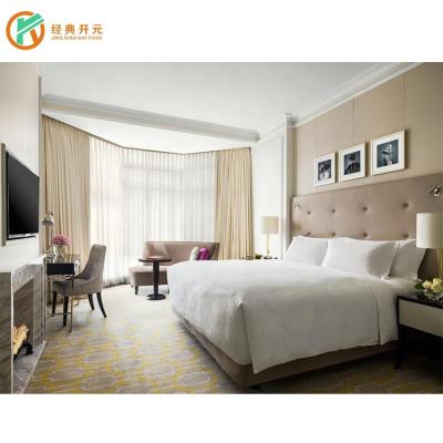 China Modern Solid Wood Wholesale Apartment Style Bedrooms Hotel Furniture IDM-0092 for sale