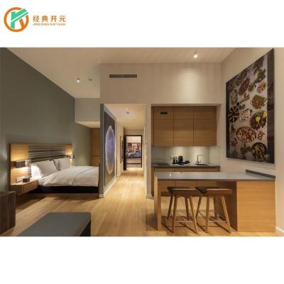 China Modern Contemporary Furniture IDM-294 Hotel Apartment Bedroom Furniture For Sale for sale