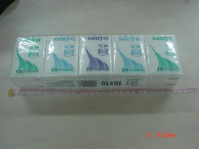 China Virgin Pulp Facial Pocket Tissue for sale