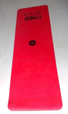 China wholesale custom anti-slip eco TPE yoga mat for sale