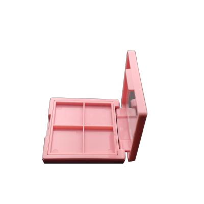 China Blank Recyclable Custom Square Window Blush Case Eyeshadow Palette for sale