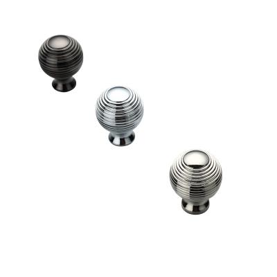 China Modern High Quality Nickel Plated Zinc Alloy Zinc Alloy Home Cabinet Door Knob Filta Kitchen Types for sale