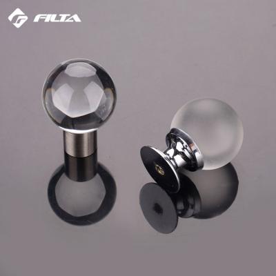 China Furniture handle knobs china furniture hardware supplier crystal cabinet knobs 1563 for sale