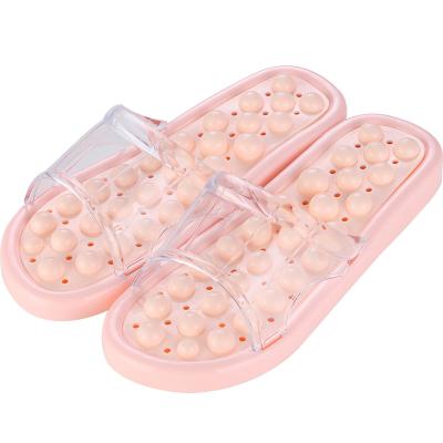 China Indoor Bathroom Shower Beach Acupuncture Massage PVC Slipper for sale