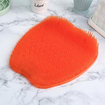 China Foot Bathroom Use Foot Massage Mat New Item Japan Best Selling Bathroom Use Anti-Slip Foot Massage Brush With Cupule for sale