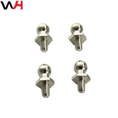 China Custom Threaded Stainless Steel Fender Strut Cowl Plug Ball Head End Stud Joint Bolt for sale