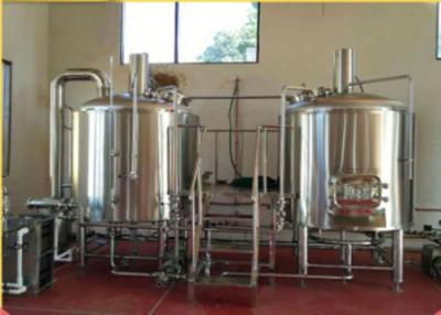 China Stainless Steel 304 / 316 Home Beer Brewing Equipment For Restaurant Pub for sale