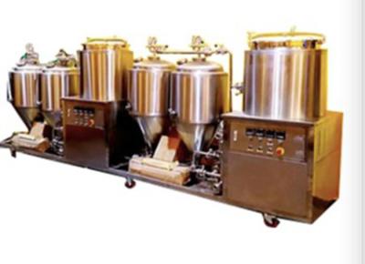 China Professional Home Brewing Systems Red Copper PID Or PLC control CE Approve for sale