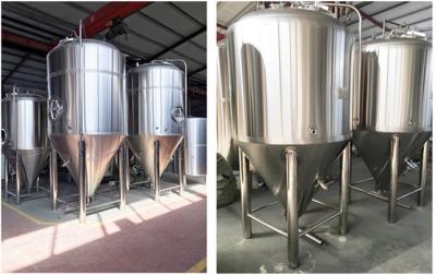 China cerveza 100L que elabora el acero inoxidable industrial 304L del depósito de fermentación de los tanques en venta