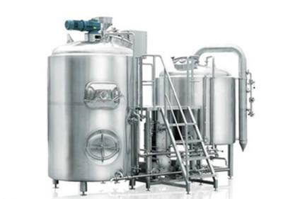 China 380V 50Hz Beer Brewery Equipment Beer Mash Tun Lauter Tun Home Brewing System for sale