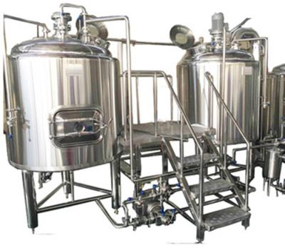 China Commercial Beer Making Equipment Stainless Steel 60 Degree Conical Bottom for sale