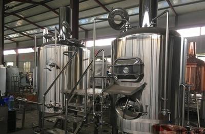 China PID Control System Professional Beer Brewing Equipment , Beer Making Machine for sale