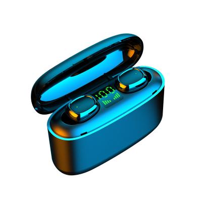 China Earbuds Customize Wireless Earbuds Smallest Golden Colors 1:1 High Fidelity LED Display for sale