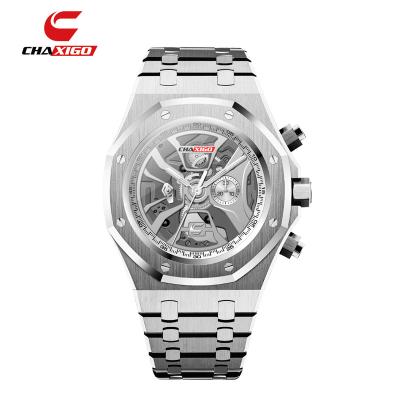 China Chaxigo Full Waterproof Men's Calendar Watch Fashion Automatic Waterproof Calendar Watch Business Luxury Watch for sale