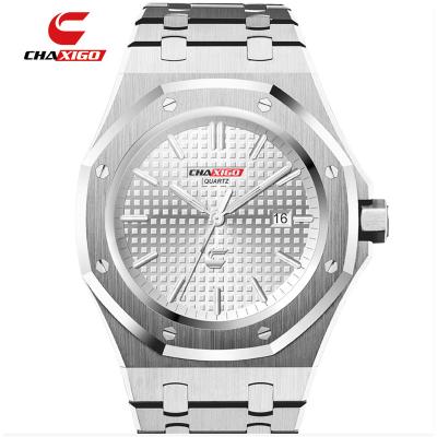 China Chrono - Full Quartz Stylishoriginal Japan Chaxigo Calendar Watches Custom Rectangular For Men Wrist 2020 Luxury Gold Waterproof Brand for sale