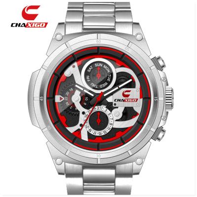 China Unique Full Calendar Chaxigo Non-Mechanical Man Watches 2022 Luxury Wrist Watch Waterproof Analog Watches Men for sale