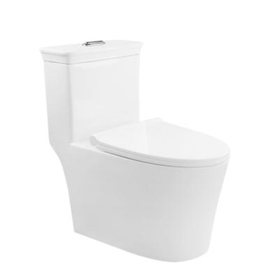 China Contemporary High Quality Ceramic Chinese Peep Toilet Double-Flow Tangdao One-Piece Strap Toilet with Double Stream for sale