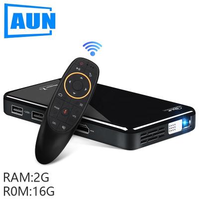 China Projector X2 Android 7.1 (Android 7.1 AUN RAM: 2G, ROM: 16G), WIFI, Support 1080P, DLP Beamer Phone for sale