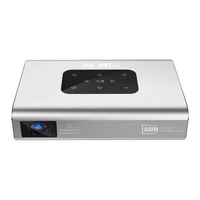 China DLP Projector X5 [2020 Newest Voucher] AUN| Android WIFI, 3G 32G, 10500mAH Battery, 4K 1080P MINI Portable Video Laser Beamer Projector for sale