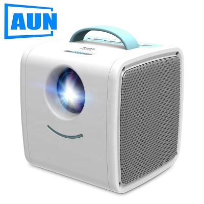 China MINI Projector AUN Q2 MINI Projector, 700 lumens, portable beamer, LED TV, smart children's gift, story for sale