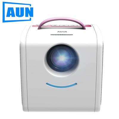 China MINI Projector AUN Q2 MINI Projector Portable Parent-Child Beamer. Miniature LED TV, children's gift for sale