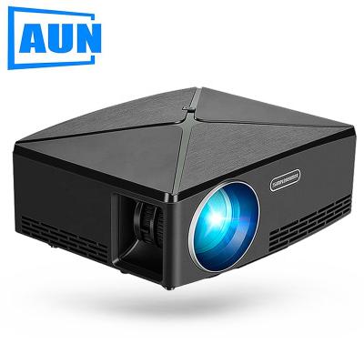 China Built-in Speakers [ES Ship, No Customs], AUN MINI Projector C80, LED Proyector, Portable Beamer for Home Theater. Support 1080P, fast delivery for sale