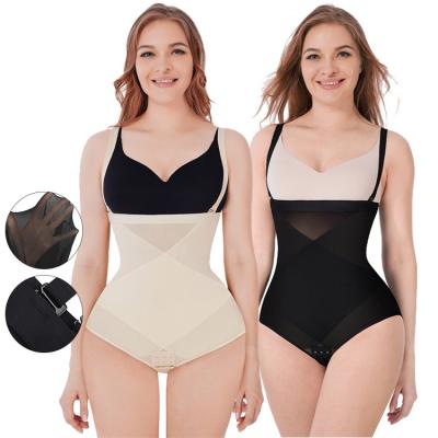 China Antibacterial Breathable Mesh Summer Shapewear Women Panties For Lose Weight Tummy Control Trimmer for sale