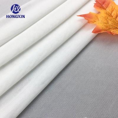 China Stretch Custom Design 95% Polyester 5% Spandex Brick Pattern Digital Printing High Elastic Mesh Fabric for sale