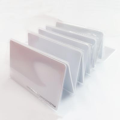 China Wholesale Cheap Rectangle Chip Blank Ic Card Printable Wear Resistant Professional Manufacture for sale