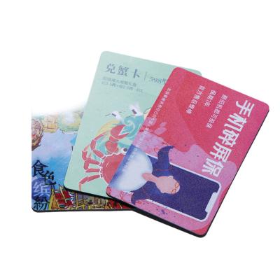 China Wholesale High Quality Custom Plastic Waterproof/Waterproof PVC Sheet Blank Recycled PVC Membership Card for sale