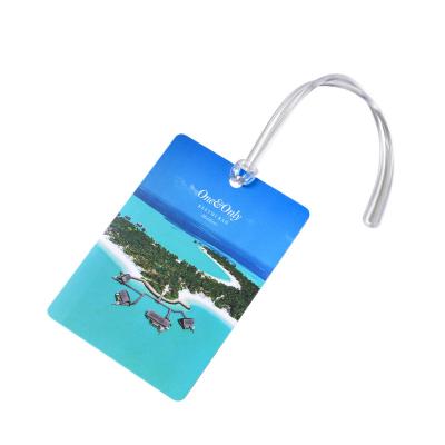 China Custom Various Decoration Factory Manufacture Buckle Strap Sublimation Luggage Tag for sale