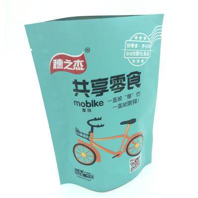 China Waterproof Reusable Food Seal Zipper Spices Custom Packaging Plastic Pouch Food Packing Bag for sale