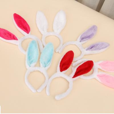 China Party Happy Easter Day Soft Touch Cute Bunny Ears Headband Rabbit Ears Gift for Kids Children Girls for sale