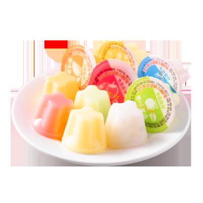 China Low-Fat Wholesale Bulk Box of Lactic Acid Food Jelly Pudding Snack Delicious Snack  mango jelly gummy candy yogurt ice pop fruit jelly for sale