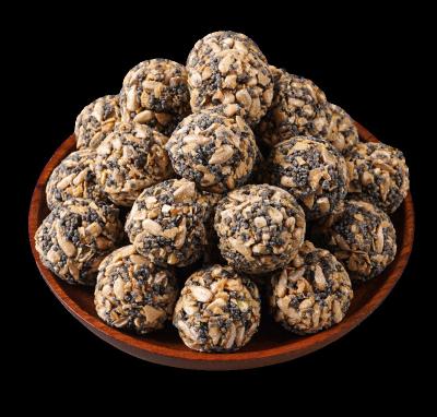 China Normal lechang  Iron Stick Yam Nut Balls Sunflower Kernels and Black Sesame Ball Sucrose-Free  Food Nut Snacks Grain Snacks for sale