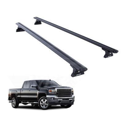 China China-chic New Universal Aluminum Car Roof Rack Cross Rail Roof Rack Roll Bar For Chevrolet SILVERADO 1500 2500 3500 for sale