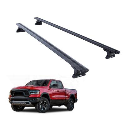 China For Custom Performance Pickup Truck Aluminum Alloy Exterior Roof Rail Luggage Bar For Dodge RAM 1500 2500 3500 for sale