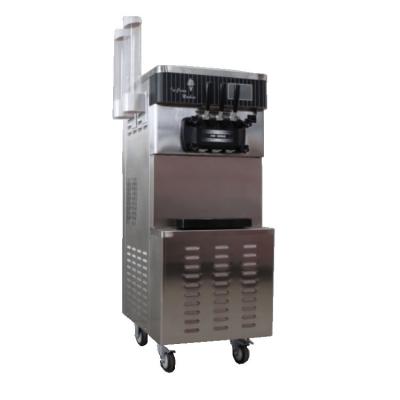 China Portable Automatic Ice Cream Machine With Pulley Commercial Table Top Serve Street for sale